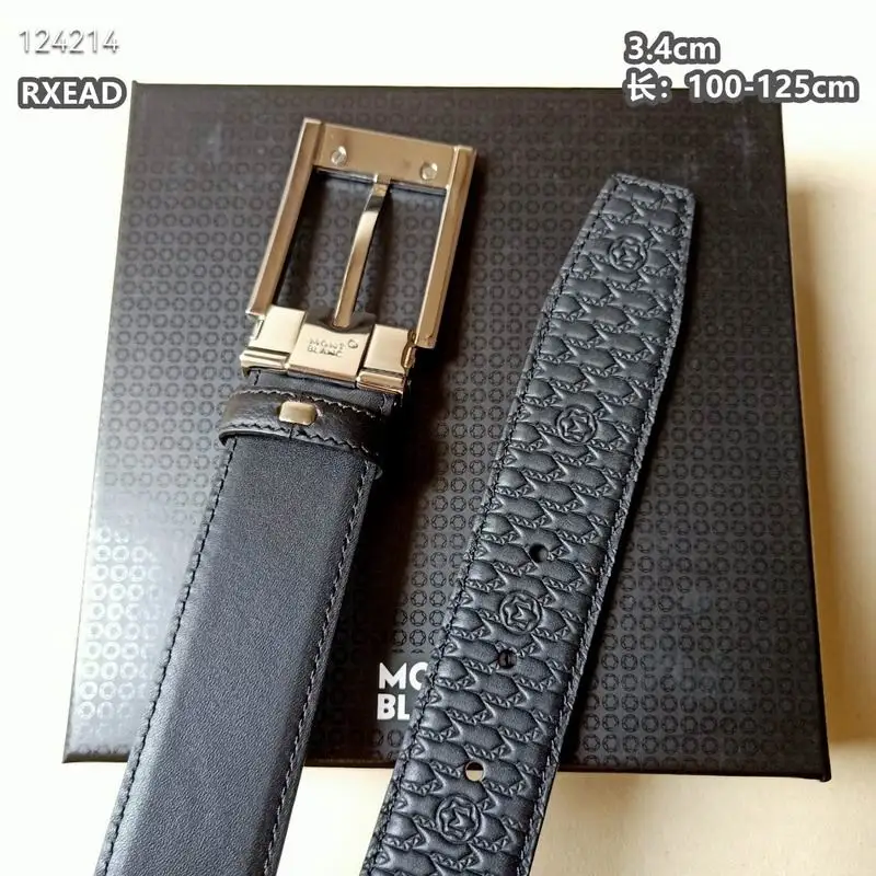 Montblanc belt 34mmX100-125cm 8L06